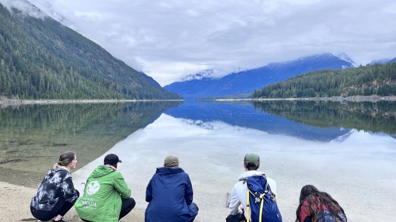 A lake on Vancouver Island